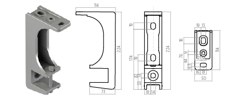 Soporte ST.7 MONOBLOC