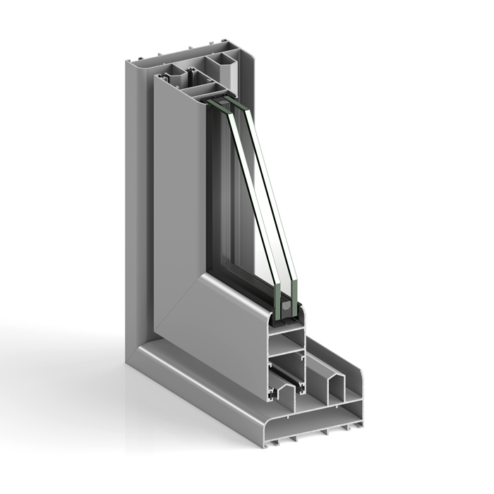 Ventana de aluminio corredera STRUGAL S90P