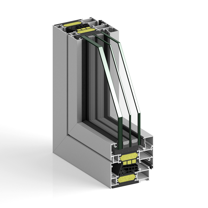 Fenêtres en Aluminium STRUGAL S82RP