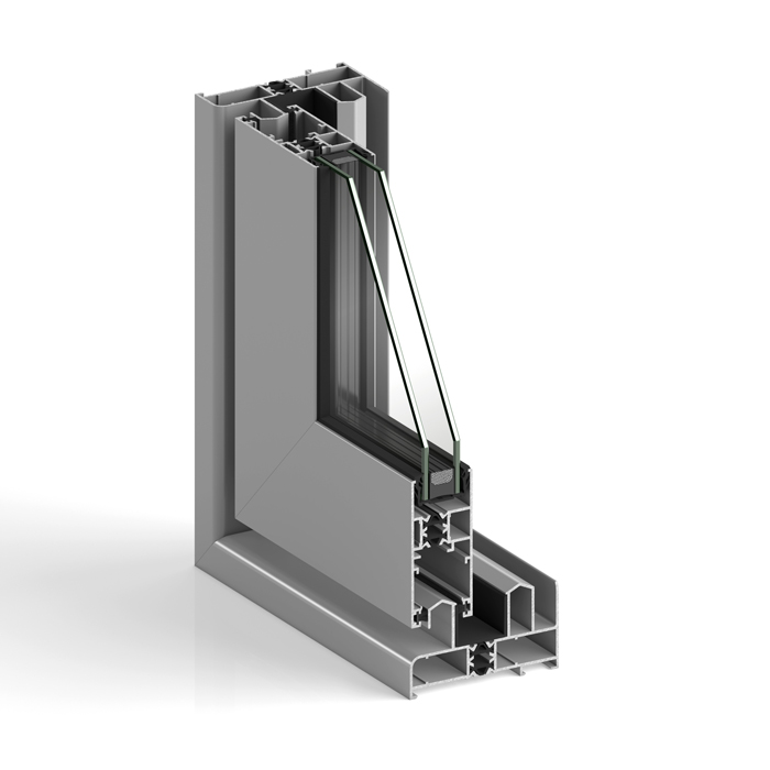 Ventana de aluminio STRUGAL S90RP