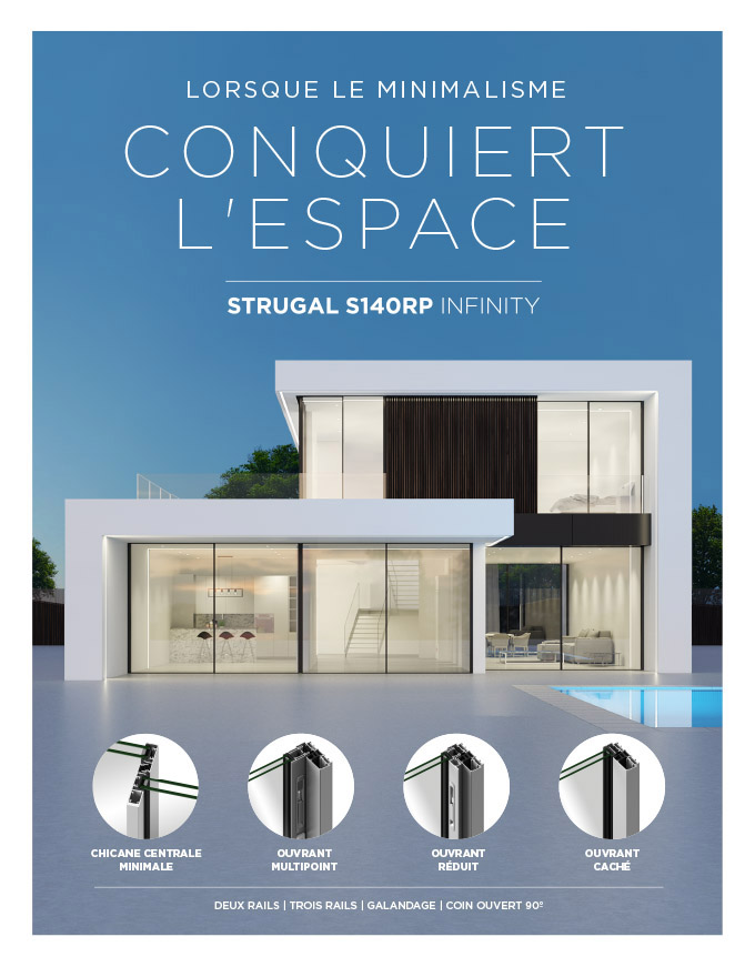 STRUGAL S140RP | Lorsque le minimalisme conquiert l'espac